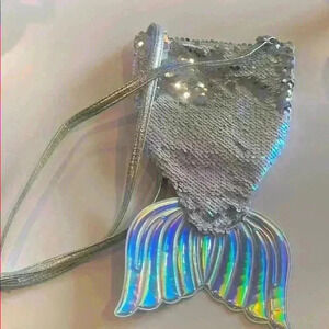 Mermaid fin  kids purse